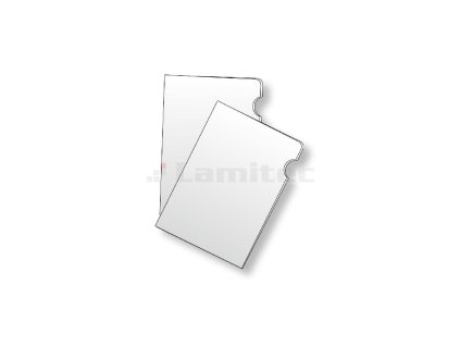 Obal L na dokumenty Karton PP zrnitý 80mic