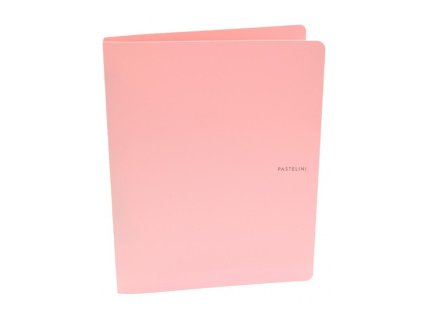 Zakladač 4-krúžkový Karton PP Pastelini PP ružový