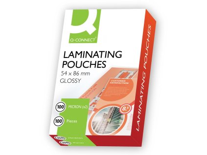 Laminovacie fólie Q-Connect 54x86 100mic.