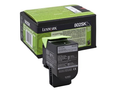 Toner Lexmark 802SK black (2.500 str.)