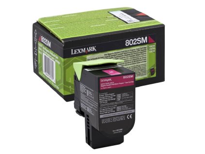 Toner Lexmark 802SM magenta (2.000 str.)