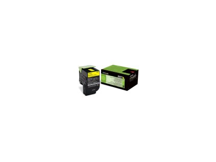 Toner Lexmark 802Y yellow (1.000 str.)
