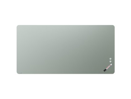 Tabuľa GLASSBOARD matná oblé rohy 100x200, zelená