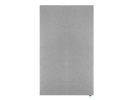 Textilná akustická napichovacia nástenka WALL-UP verikálna 200x119,5 cm tichá sivá