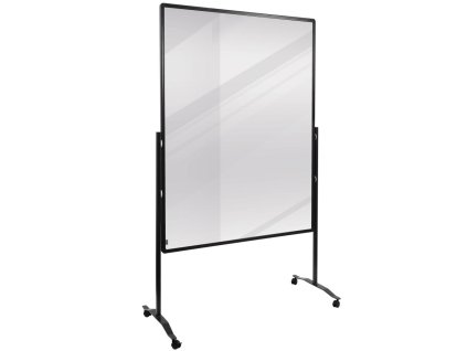 Moderačná predeľovacia tabuľa PREMIUM PLUS 150x120cm transparentná