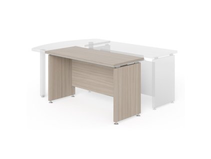 Stôl rokovací Lenza Wels, 135x76,2x60cm, driftwood