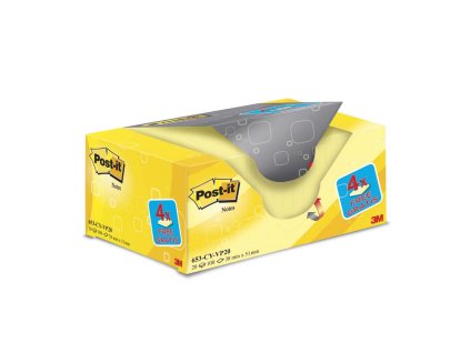 Samolepiaci bloček Post-it 38x51 žlté 20x100l