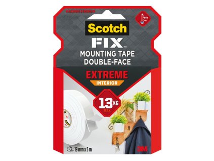 Montážna páska Scotch do interiéru supersilná, 19 mm x 5 m