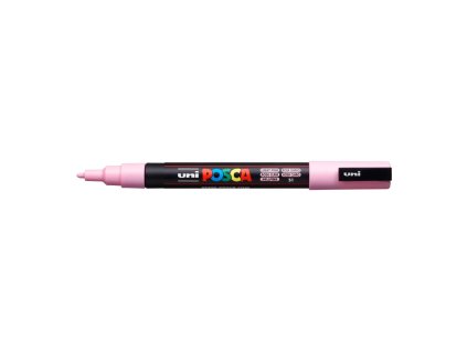 Popisovač uni POSCA PC-3M svetloružový