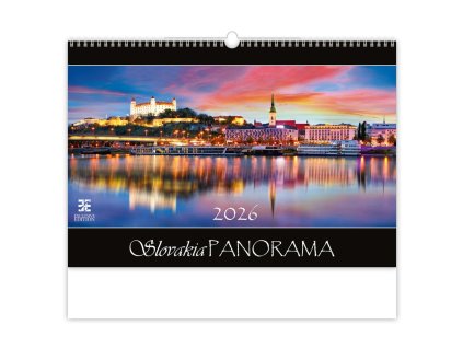 Nástenný kalendár Slovakia Panorama 48,5 x 33,4 cm 2026