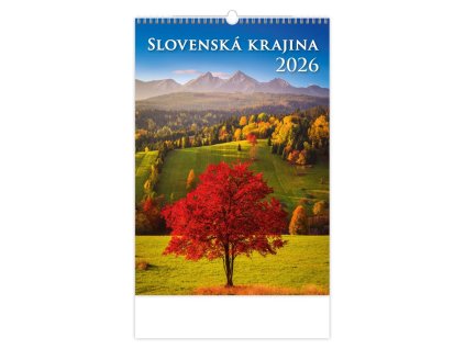 Nástenný kalendár Slovenská Krajina 31,5 x 45 cm 2026