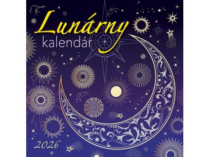 Nástenný kalendár 30 x 30 cm Lunárny 2026
