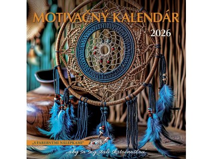Nástenný kalendár 30 x 30 cm Motivačný 2026