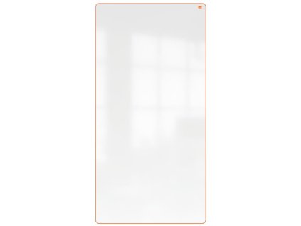 Prenosná magnetická taubľa Nobo Move & Meet oranžový rám