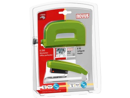 Súprava kolekcie NOVUS EVOLUTION E 15/E 210 zelená