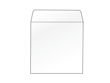 Obálky na CD 125x125 bez okienka 100 ks