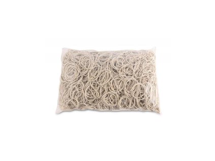 Gumičky Office Products 40mm 1kg biele