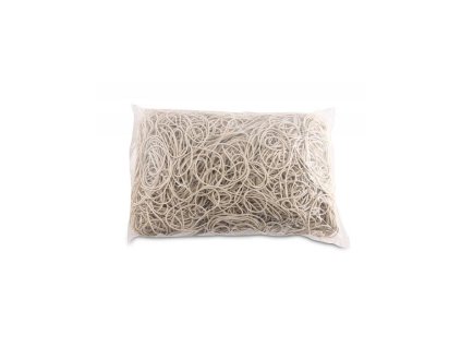 Gumičky Office Products 50mm 1kg biele