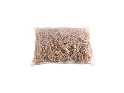 Gumičky Office Products 50mm 1kg prírodná farba