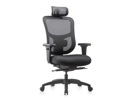 Kancelárska záťažová stolička Natus Q24, čierna