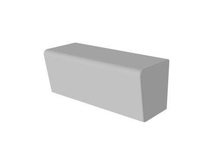 Čalúnená sedačka CUBE CHAT SOFA malá, 70x50x50 cm, basic