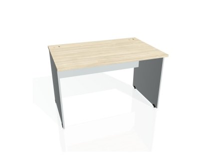 Pracovný stôl Gate, 120x75,5x80 cm, agát/sivý