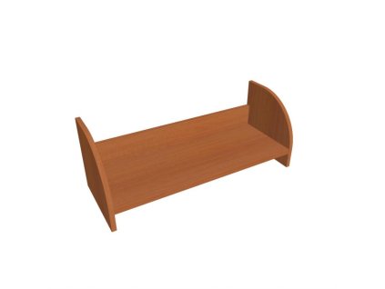 Závesná polica na stenu Hobis, 80 cm, čerešňa