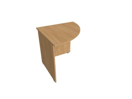 Doplnkový stôl Gate, 80x75,5x80 cm, dub/dub