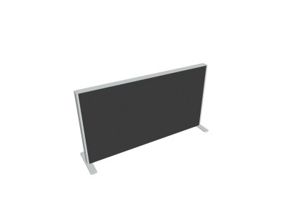 Paraván na plochu stola Akustik, 80 cm, antracit
