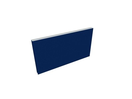 Paraván na plochu stola Akustik, 80 cm, modrý