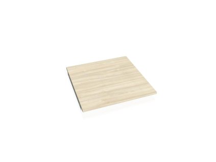 Doplnkový stôl Gate, 80x80 cm, agát