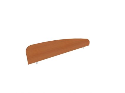 Paraván Hobis na hranu stola, oblý, 160 cm, čerešňa