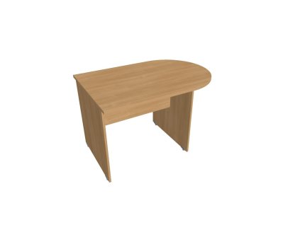 Doplnkový stôl Gate, 120x75,5x80 cm, dub/dub