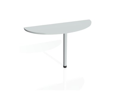 Doplnkový stôl Gate, 120x75,5x40 cm, sivá/kov