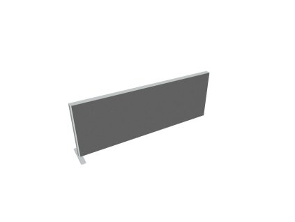 Paraván na plochu stola Akustik, 120 cm, sv.sivý