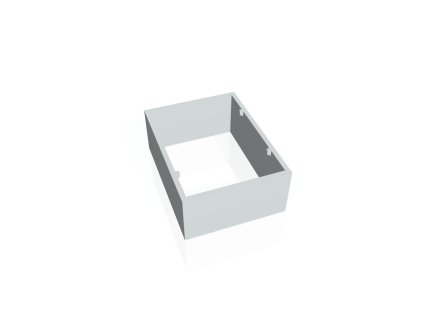 Sokel pod kontajner Hobis, sivý/sivý