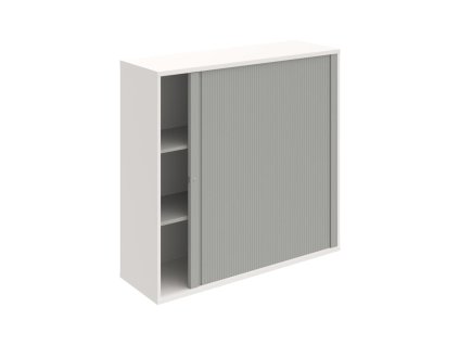 Policová skriňa Strong P, 120x115,2x40 cm, sivá/biela