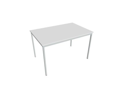 Jedálenský stôl Hobis, 120x75x80 cm, biely