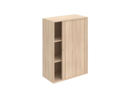 Policová skriňa Drive, 80x111x40 cm, agát/agát, zámok