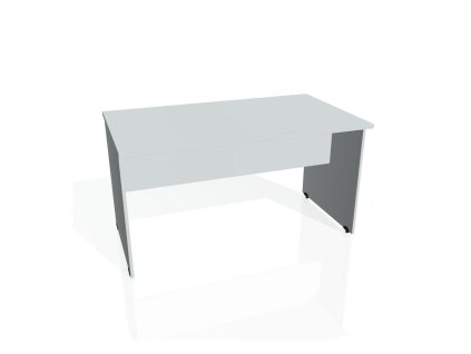 Rokovací stôl Gate, 140x75,5x80 cm, sivá/sivá