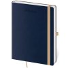 Diár Flexies týždenný B6 12x16,5cm tmavo modrá 2026