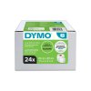 Samolepiace etikety Dymo LW 89x36mm adresné veľké biele 6240ks