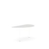 Doplnkový stôl bez nohy BASIC, 160x2,2x80cm, biela