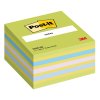 Samolepiaci bloček Post-it 76 x 76 mm, neónová zelená, mix farieb