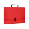 Aktovka s držadlom Office Products na dokumenty A4 červená
