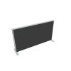 Paraván na plochu stola Akustik, 80 cm, antracit