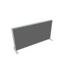 Paraván na plochu stola Akustik, 80 cm, sv.sivý