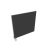 Priečkový paraván Akustik, 100x118 cm, antracit