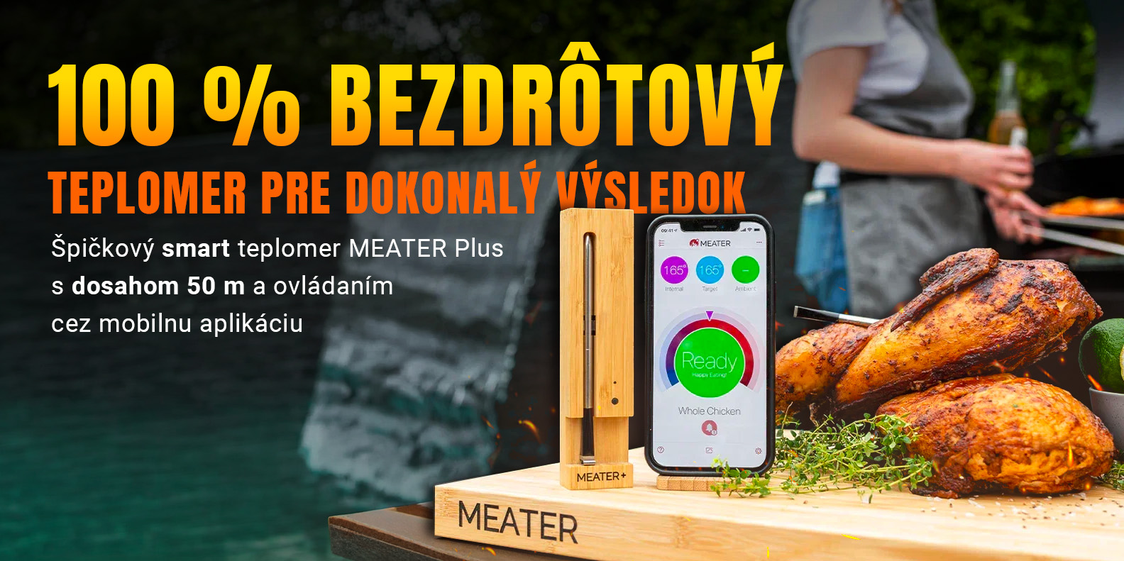 Bezdrôtový teplomer Meater