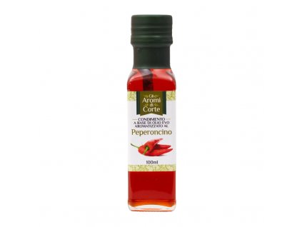 Ochutený extra panenský olivový olej s chilli papričkami 100ml